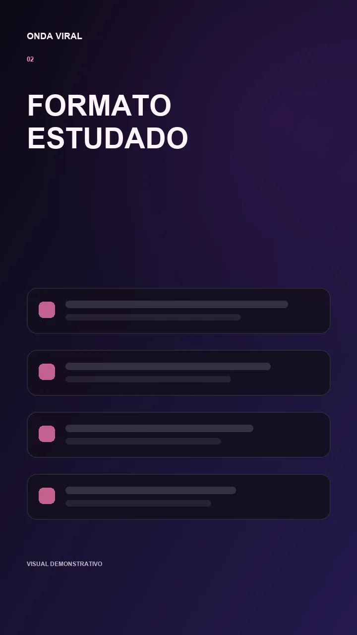Short vertical representando um formato estudado